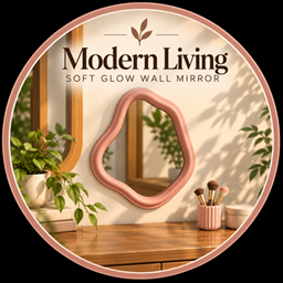Modern Living - Soft Glow Wall Mirror logo
