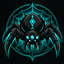 Shadeweaver — Horror Spider logo
