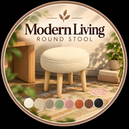 Modern Living - Round Stool project image