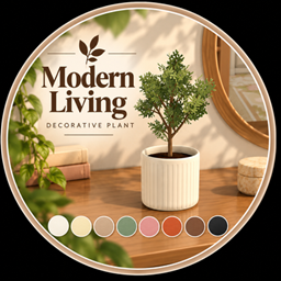 Modern Living - Little Olive Plant project image