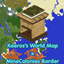 Xaero's World Map x MineColonies logo