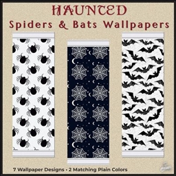 Haunted Series - Spiders & Bats Wallpapers project image
