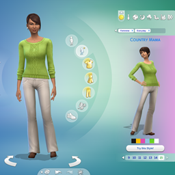 Custom Styled Look: Country Mama logo