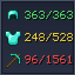 Durability HUD - Armor & Tool Durability Viewer project image