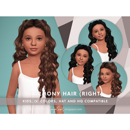 SONYASIMS - Harmony  Kids Hair RIGHT project image