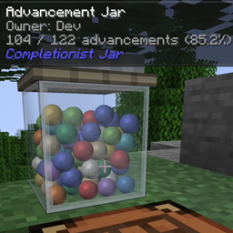 Completionist Jar - Your progress as marbles in a jar project image