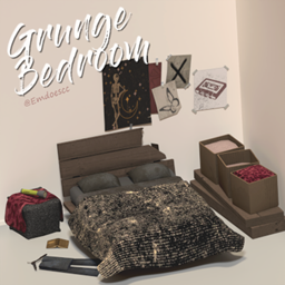 Emdoescc |  Grunge & damaged bedroom - 9 Items project image