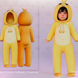Kigurumi 100HDuck Pudim - Toddler logo