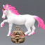 unicorn elephant love logo