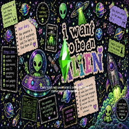I want to be an Alien- Supernatural Loading Screen- lunicorn project image