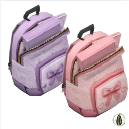 Fluffy Girly Backpack project image