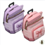 Fluffy Girly Backpack logo