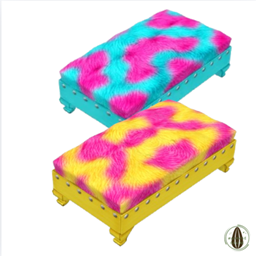 Fuzzy Funky Ottoman project image