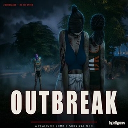 OUTBREAK — A Realistic Zombie Survival Mod by Jellypaws / Spanish translation by GatamolLunastra project image