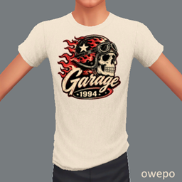 Men's Heathered Retro Graphic Tees project image