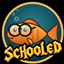 SCHOOLED (Fishing achievements made easy!) logo