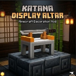 Katana display altar - Files - Minecraft Bedrock Addons - CurseForge