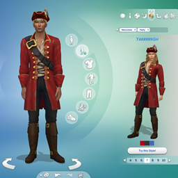Custom Styled Look: Yarrrrrgh logo