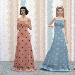 Lovely Hearts dress project image