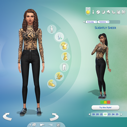 Custom Styled Look: Slightly Sheer logo