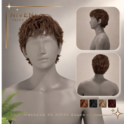 Niven Hair 44 - Isaac Hair (Males) [Physics] project image