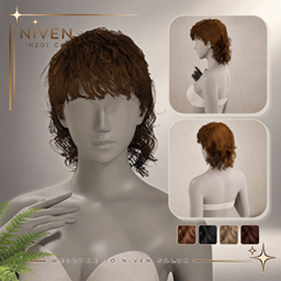 Niven Hair "Short and Sweet" 07 - Billy for her logo