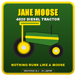 Jane Moose - Diesel Tractor