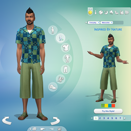 Custom Styled Look: Inspired by Nature logo