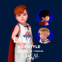 CasualSims - Lazy Hairstyle Toddlers project image