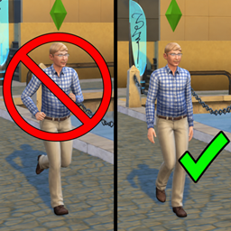 Walk, Don't Run! - The Sims 4 Mods - CurseForge