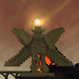 Wind Demon Statue logo