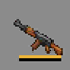 Simple AK-47 logo