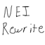 Unoffical NEI rewrite logo