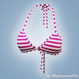 Striped swimsuit top project image