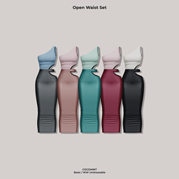 [cocomint] Open Waist Set project image