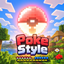 Pokemon style logo