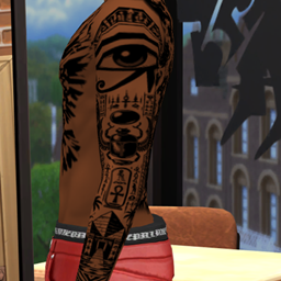 EYE OF RA | LEFT FULL SLEEVE TATTOO - The Sims 4 Create a Sim - CurseForge