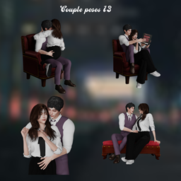 Couple poses 13 logo
