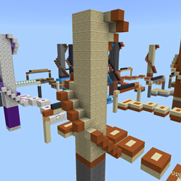 Sky Tower Climb - Minecraft Bedrock Maps - CurseForge