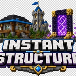 INSTANT STRUCTURES - Minecraft Bedrock Addons - CurseForge