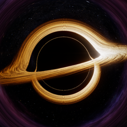 Black hole. logo