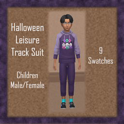 Halloween 2026 Leisure Track Suit - Children - The Sims 4 Create a Sim ...
