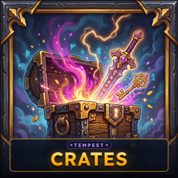 Tempest Crates – Animated Loot Crates & Keys logo