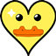 Ducky Hearts logo