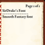 SirDrake's Font logo