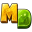 MineDave - Plants & Zombies logo
