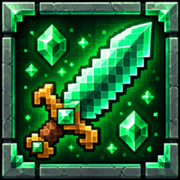 Sky's Emerald Armory logo