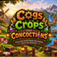 Cogs, Crops, and Concoctions logo