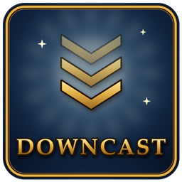 Downcast logo
