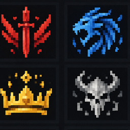 Faction player side by ard logo